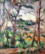 Paysage des environs d'Aix, par Paul Cézanne, Carnegie Museum of Art.jpg