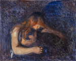 The Vampire (Edvard Munch) - Gothenburg Museum of Art - GKM 0640.tif