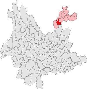 Лудянь на карте