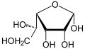 Alpha-D-Gulofuranose.svg