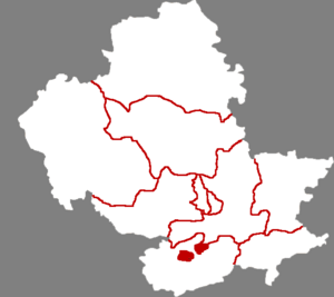 Иншоуинцзы на карте