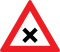 Kreuzung mit Vorfahrt von rechts