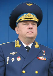 Vladimir Shamanov attending military parade.JPG