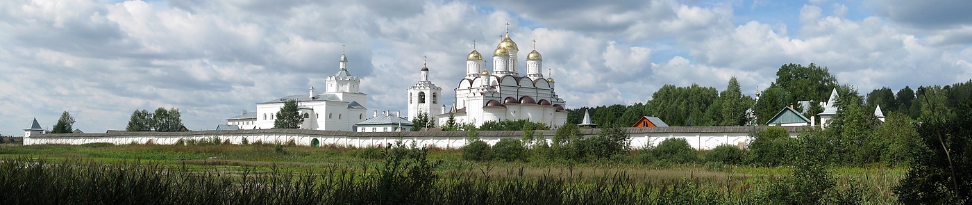Панорама Болдинского монастыря