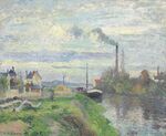 Camille Pissarro - Le Quai du Pothius à Pontoise (PD 456).jpg