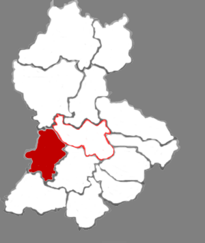 Люлинь на карте