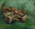 Crustacean, lying on his back by Vincent van Gogh (Van Gogh museum photograph).jpg