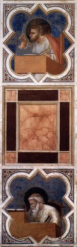 Giotto - Decorative band, 1303-06, 15figure.jpg