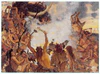 Stone Age - feast, study (1883, Vasnetsov, GTG).jpg