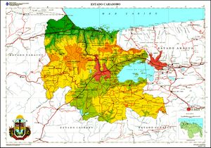 Карабобо на карте