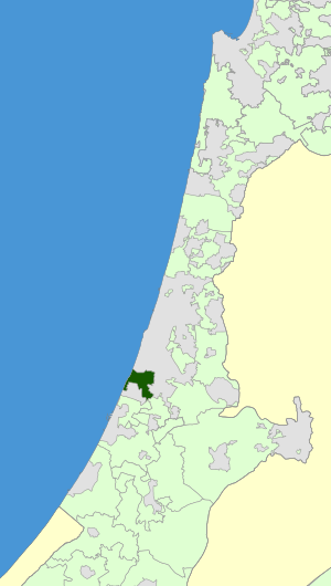 Israel Map - Gan Raveh Regional Council Zoomin.svg