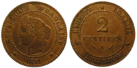 Piece 2 centimes 1891.png