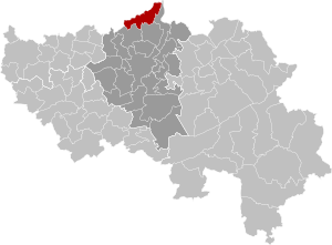 Бассанж на карте