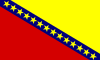Flag of Češinovo-Obleševo Municipality, North Macedonia.svg