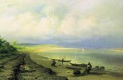 Fyodor Vasilyev Bank of the Volga after the Storm 10996.jpg