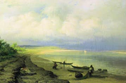 Fyodor Vasilyev Bank of the Volga after the Storm 10996.jpg