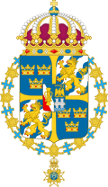 Great coat of arms of Sweden (shield and chain).svg