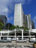 HK Central Edinburgh Place Star Ferry Carpark Building view Jardine House facade May-2012.JPG