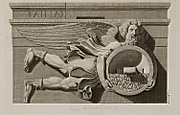 Kaikias or Caecias, the north-east wind, is cloudy, wet and cold; snow, and at some seasons hail and tempest accompany t - Stuart James & Revett Nicholas - 1762.jpg