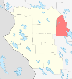 Ругозерское сельское поселение на карте