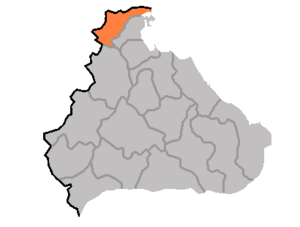 Чхоннэ на карте