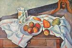 Nature morte avec pêches et poires, par Paul Cézanne, Musée Pouchkine.jpg