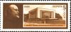 The Soviet Union 1989 CPA 6065 stamp (Vladimir Lenin. The Lenin Museum (Bishkek)).jpg