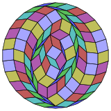 30-gon rhombic dissection2.svg