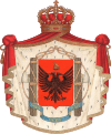 Great Arms of the Kingdom of Albania (1939–1943).svg