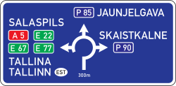 Latvia road sign 701C.svg