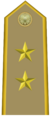 Rank insignia of tenente colonnello of the Italian Army (1945-1972).png