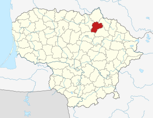 Вабальнинкский район на карте