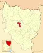 Расположение муниципалитета на карте провинции