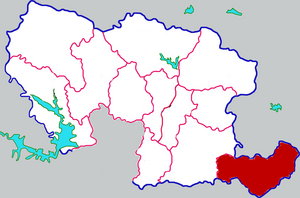 Тунбай на карте