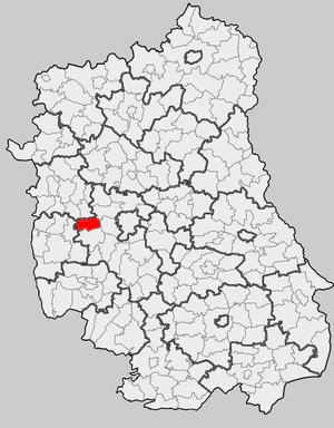 Войцехув на карте