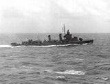 USS Duncan (DD-485) underway in the South Pacific on 7 October 1942 (NH 90495).jpg
