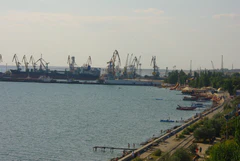 Набережная и порт Бердянска.jpg