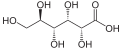 D-Gluconsäure Keilstrich.svg