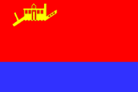 Flag of Susumansky rayon (Magadan Oblast) (2002).png