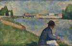 Geroges Seurat - Étude pour Une baignade à Asnières PC 90.jpg