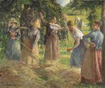 Hay Harvest at Éragny, 1901, Camille Pissarro.jpg