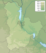 Kyiv province physical map.svg
