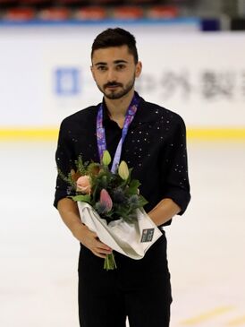 Кевин Эймоз на Internationaux de France 2019