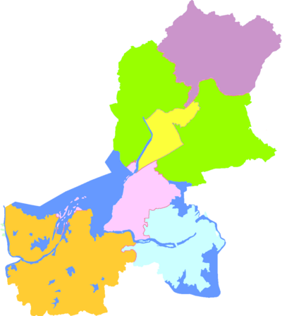 Subdivisions of Huai'an, China.png