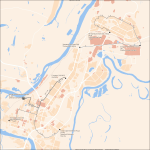 Ufa tram map 2022-05.svg
