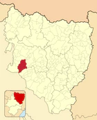 Расположение муниципалитета на карте провинции