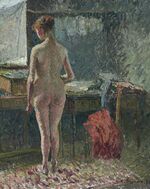 Camille Pissarro - Femme nue de dos dans un intérieur (1895).jpg