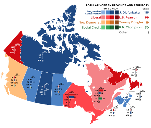 Canada 1962 Federal Election.svg