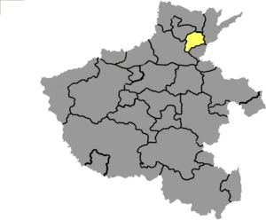 Хуасянь на карте