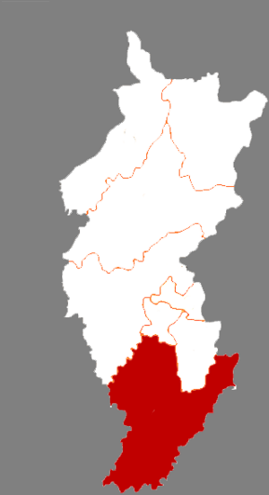 Цзиань на карте